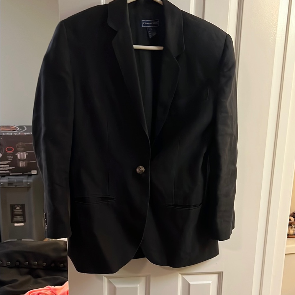 Charter Club Elegant Black Women’s’ Linen Blazer
